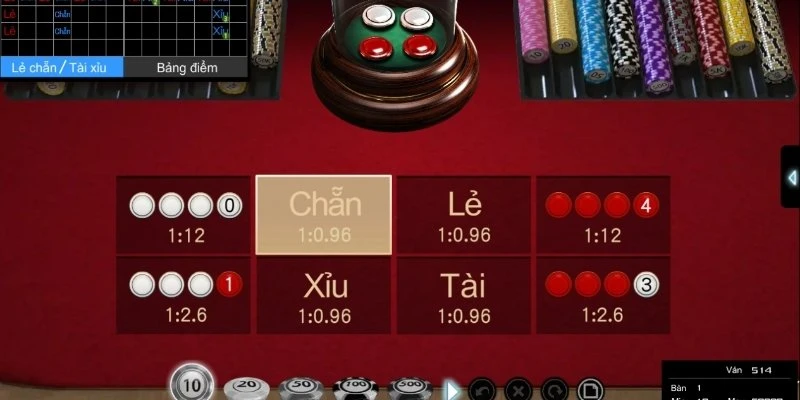 Các lựa chọn cược đa dạng, tạo nhiều cơ hội tăng vốn